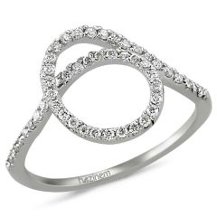 Tektaş Üçlü Yüzük | 0,38 CT ve 0,32 CT Pırlanta