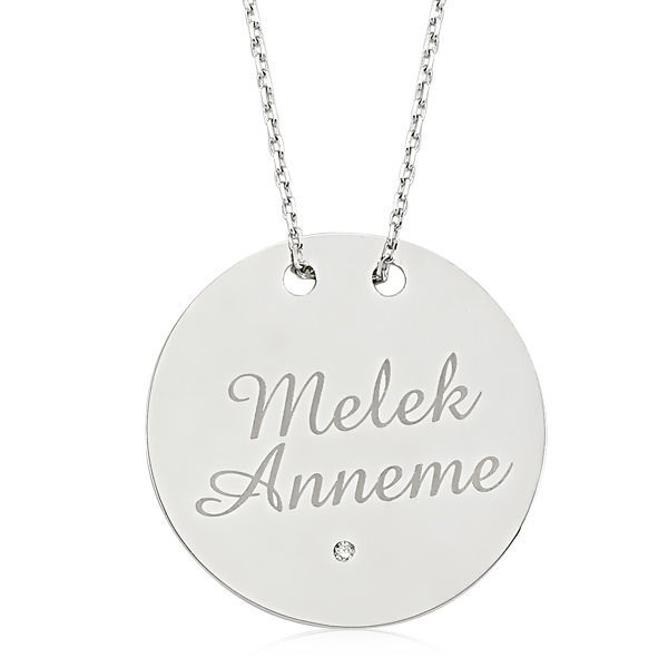 Pırlanta Melek Kolye