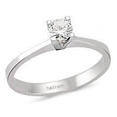 Tektaş Yüzük | 0,25 CT Pırlanta