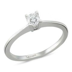 Tektaş Yüzük | 0,28 CT Pırlanta