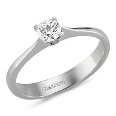 Tektaş Yüzük | 0,25 CT Pırlanta
