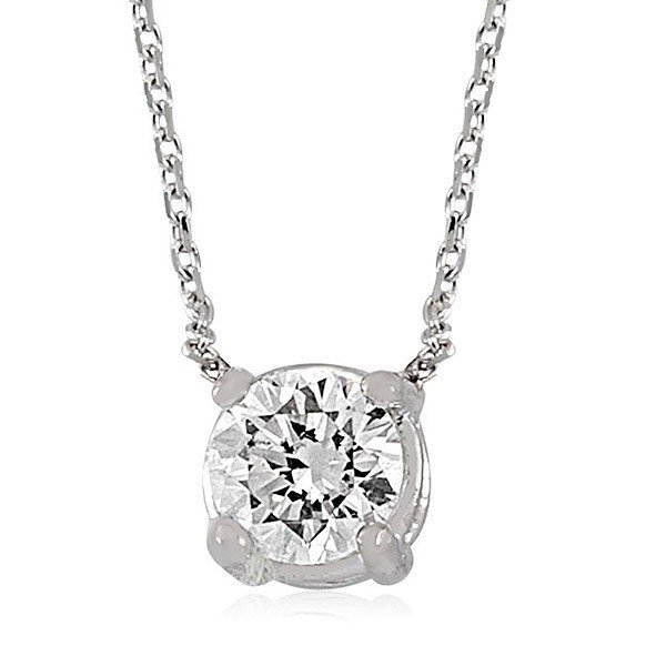 Pırlanta Tektaş Kolye | 0,18 CT