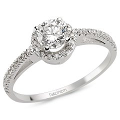 Tektaş Yüzük | 0,56 ve 0,14 CT Pırlanta
