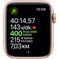 Apple Watch Seri 5 44mm GPS Gold Alüminyum Kasa ve Pink Sand Spor Kordon MWVE2TU/A