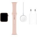 Apple Watch Seri 5 44mm GPS Gold Alüminyum Kasa ve Pink Sand Spor Kordon MWVE2TU/A
