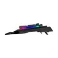 Rampage KB-RX92 Commander Full RGB Ledli USB 2*USB Hub Oyuncu US Layout Multimedia Aluminyum Mekanik Klavye