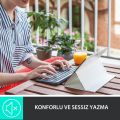 Logitech K380 Kompakt Kablosuz Bluetooth Türkçe Klavye - Siyah