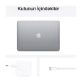 Apple MacBook Air M1 Çip 8GB 256GB SSD macOS 13'' QHD Taşınabilir Bilgisayar Uzay Grisi MGN63TU/A