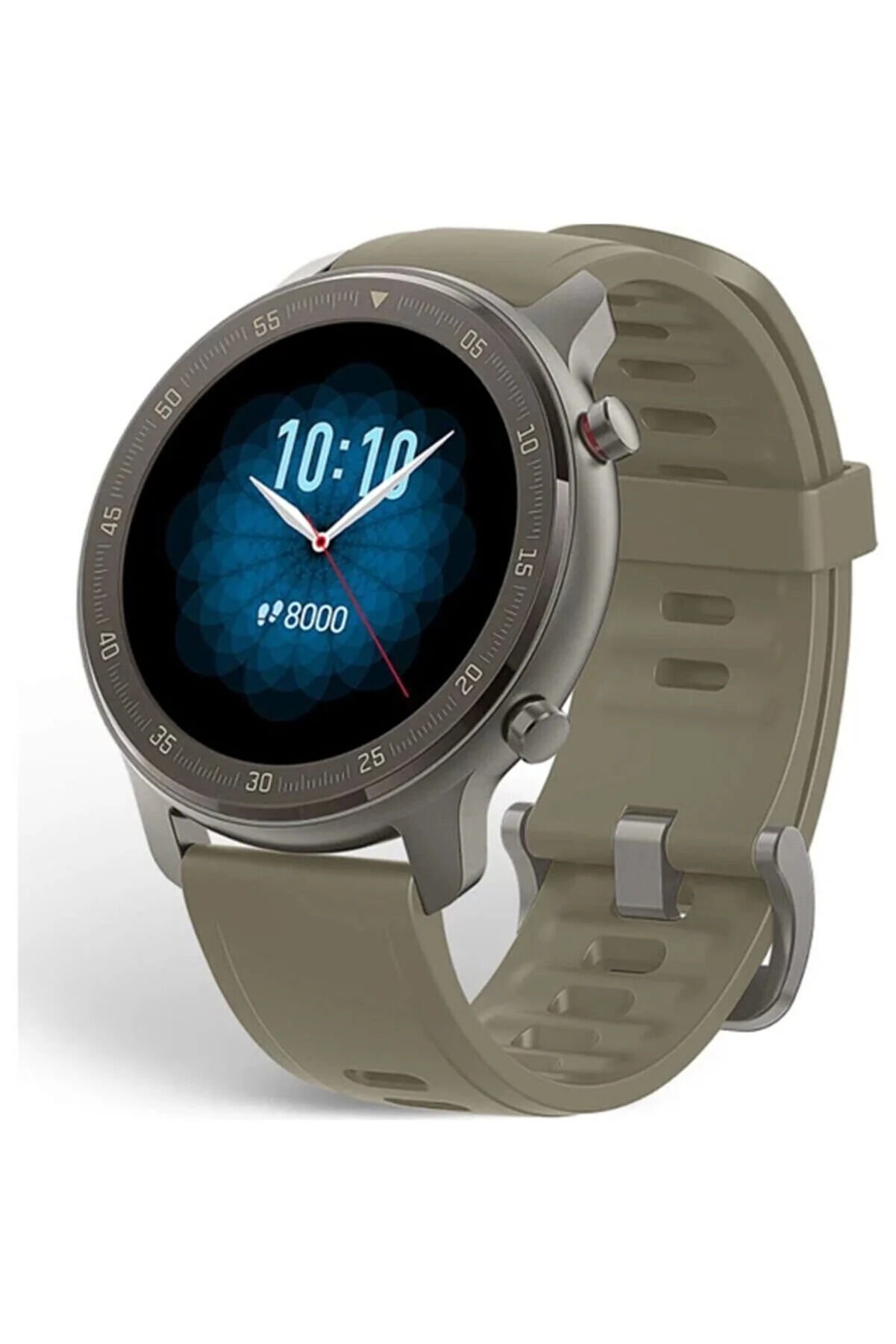Amazfit GTR 47mm Amoled Retina Ekran 5atm Suya Dayan kl Ak ll Saat Titanium cincin Dile Benden Ne Dilersen