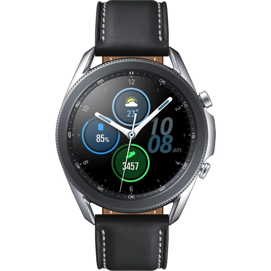 Samsung Galaxy Watch 3 (45mm) - Mystic Silver -(Samsung Türkiye Garantili)
