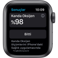 Apple Watch Seri 6 44mm GPS Space Gray Alüminyum Kasa ve Siyah Spor Kordon M00H3TU/A