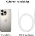 Apple iPhone 16 Pro Titanyum Natürel 256GB (Apple Türkiye Garantili)