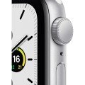Apple Watch SE 40mm GPS Silver Alüminyum Kasa ve Beyaz Spor Kordon (Apple Türkiye Garantili)