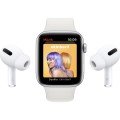 Apple Watch SE 40mm GPS Silver Alüminyum Kasa ve Beyaz Spor Kordon (Apple Türkiye Garantili)