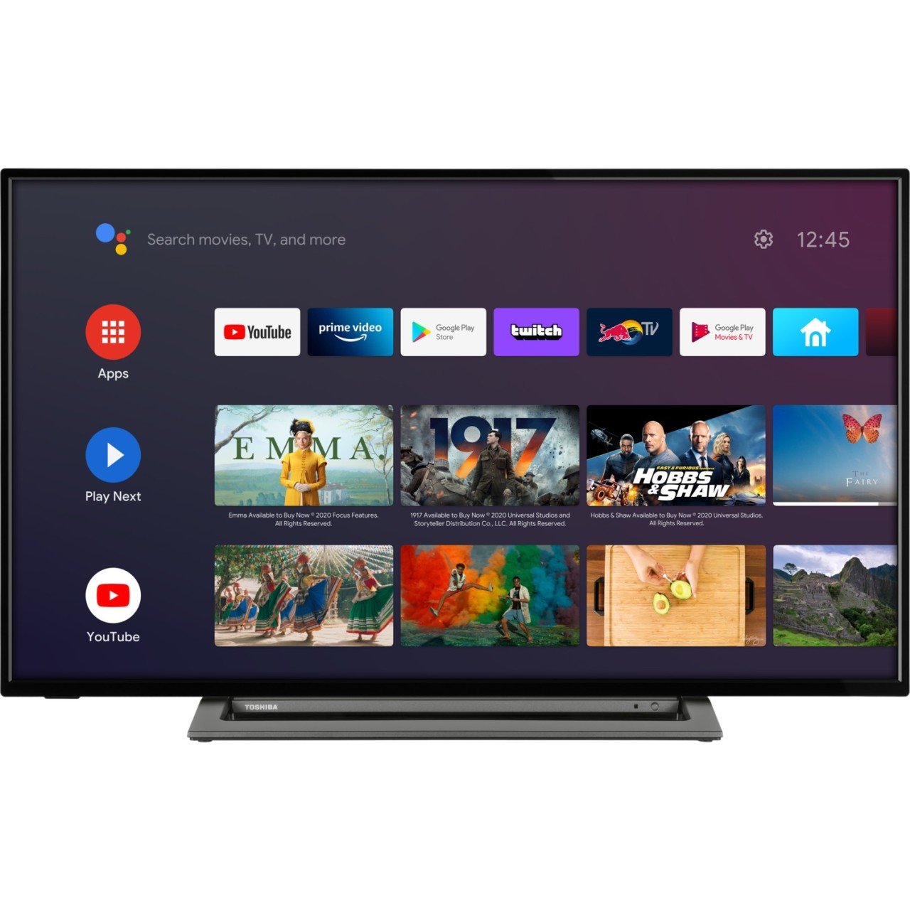 Toshiba 32LA3B63DT 32'' 81 Ekran Uydu Alıcılı Full HD Android Smart LED TV