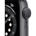 Apple Watch Seri 6 40mm GPS Space Gray Alüminyum Kasa ve Siyah Spor Kordon