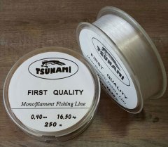 Tsunami 250mt Beyaz Makara Misina 0,40mm