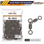 Portfish BL-1014 İkili Parakete Fırdöndü 144 Adetli