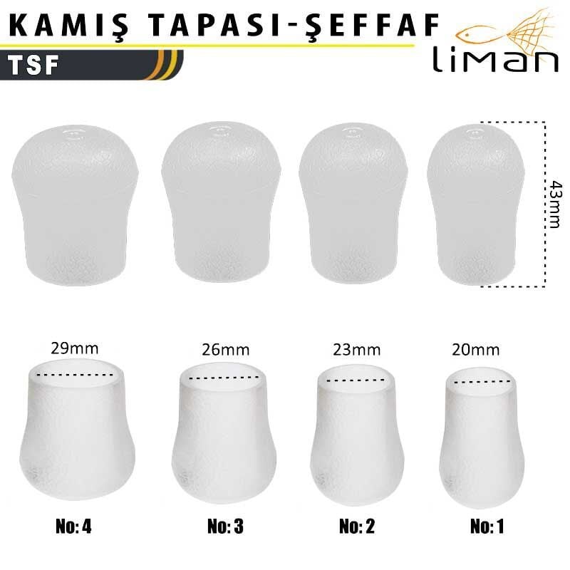 Liman Kamış Tapası Şeffaf