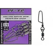 Fırdöndü Rolling Swivel Coastlock Snap