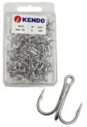 Kendo 9023 PS Round Treble 100 Adet 3'lü Çarpma İğnesi