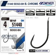 Owner 51440 Seigo-Bh Black Chrome İğne