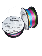 Tsunami First 8 Kat İp Misina 0,14 mm 40 Mm Arası 300mt yeşil