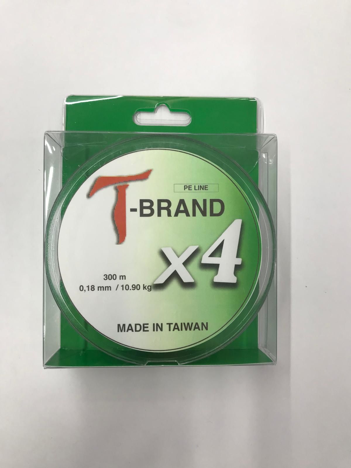 T-Brand 300 Metre 4x  İp Misina Yeşil