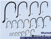 Mustad Olta İğnesi 92553 25li