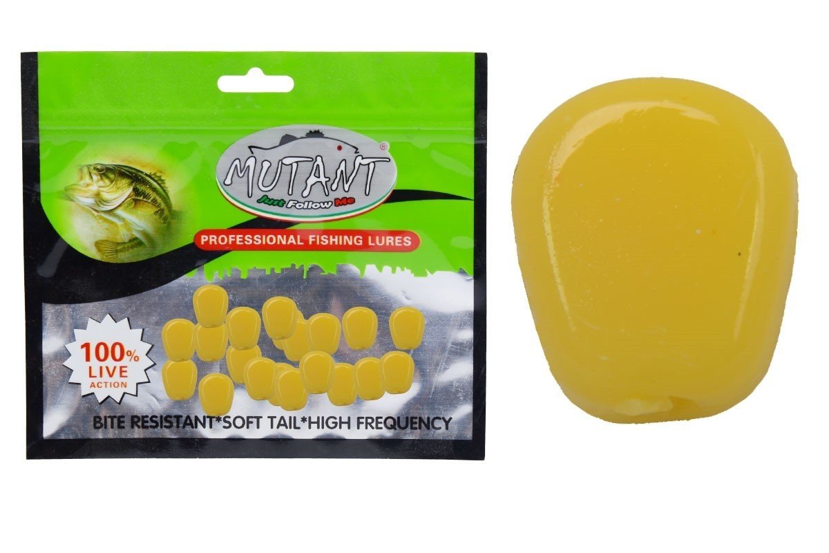 Mutant 3500 Silikon Mısır Pop Corn 1cm 20'li Paket Sazan Yemi