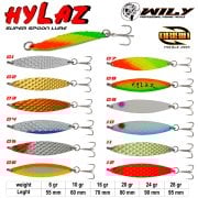 Wily Hylaz Kaşık  16 gr  70 mm - Hologramlı