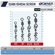 Owner 52486 Shidai Screw Klipsli Fırdöndü