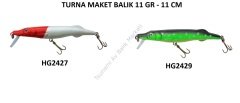 MAKET BALIK TURNA (11 GR - 11 CM)