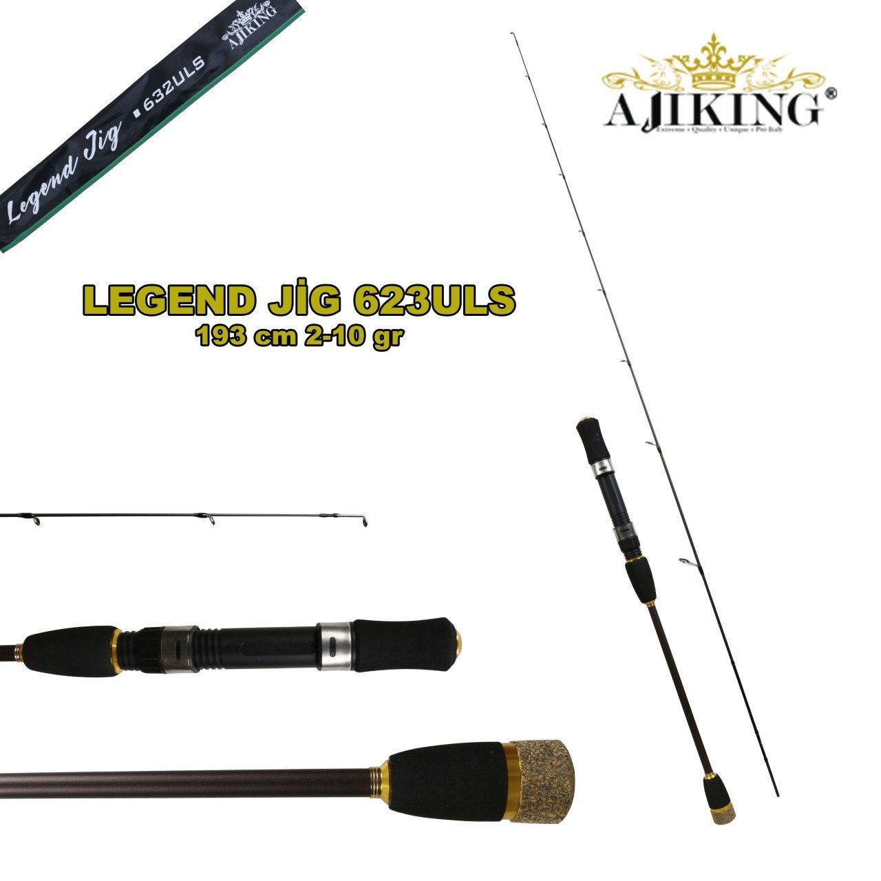 Legend Jig Alj-632Uls 193 Cm Kamış 2-10 Gr