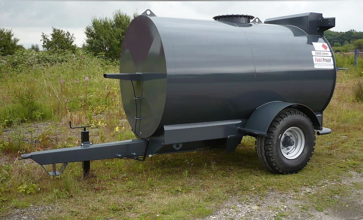 3000 Litre Römorklu Akaryakıt tankı