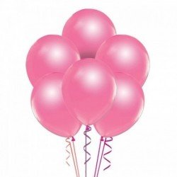 100'LÜ PEMBE METALİK BALON