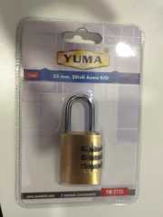 Yuma 25mm Şifreli Asma Kilit