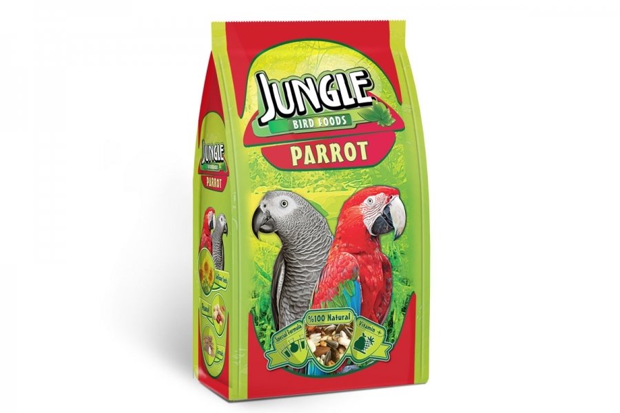 *JNG-011-Jungle Papağan Yemi 500 gr 6'lı