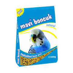 *20010-MAVİ BONCUK KABUKLU MUHABBET YEMİ 500GR/12Lİ