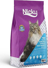 Nicky Sterilised Tahıllı Somonlu Yetişkin Kedi Maması 8 Kg.