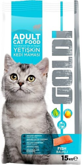 Goldi Somonlu Yetişkin Kedi Maması 15 Kg.