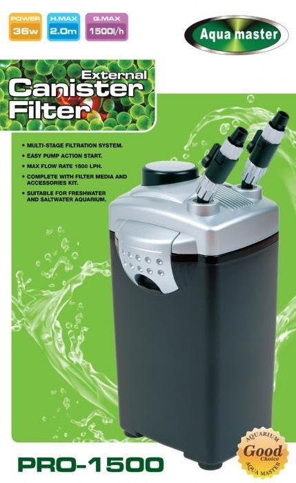 PRO-1500 Aqua Master Dış Filtre 1500 LT.