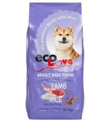 Eco Love Kuzu Etli Köpek Maması 15 Kg