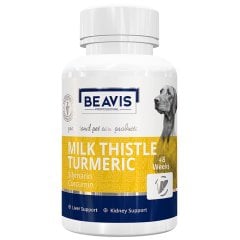 *BVS-008-Beavis Milk Thistle Turmeric M Large Breed 135 gr 90 Tablet