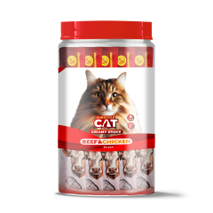 Eurogold Cat Sıvı Kedi Ödülü Dana-Tavuk 30x15 Gr.