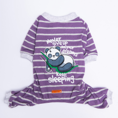 *23902-Pawstar Purple Sleeper Pijama Tulum M-L-XL-XL-2XL Yeni Sezon