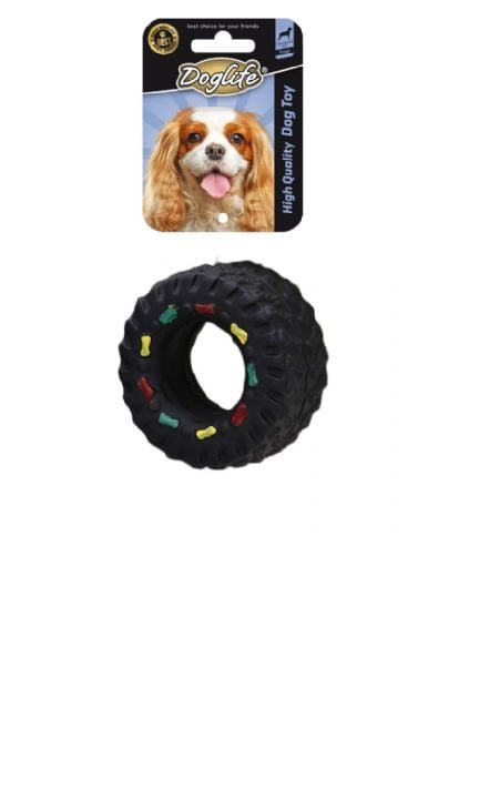 *201513-DOGLİFE KÖPEKLER İÇİN PLASTİK TYRE OYUNCAK