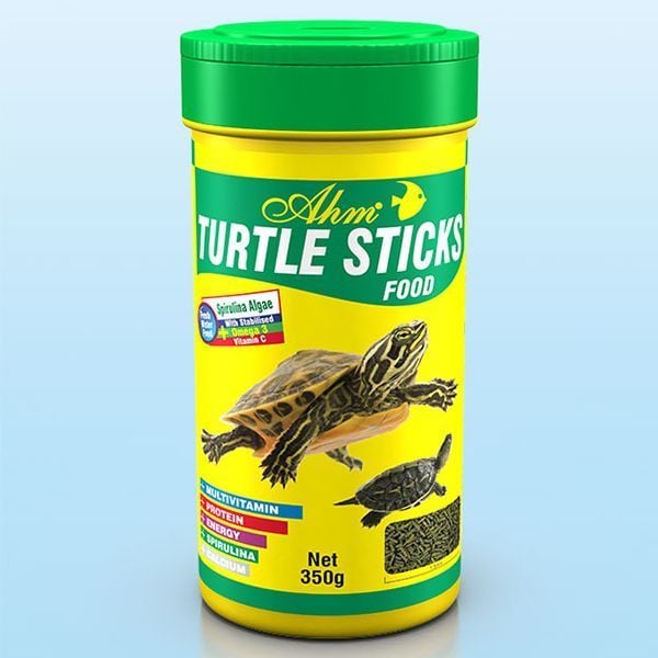 *32377-Ahm Turtle Sticks Green Food 250 ml.