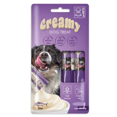 *19039599 M-PETS KÖPEK ÖDÜLÜ CREAMY TON BALIKLI 4X15GR