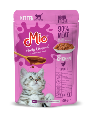 Mio Yavru Kedi Tavuklu 24 Adet 100 g Pouch